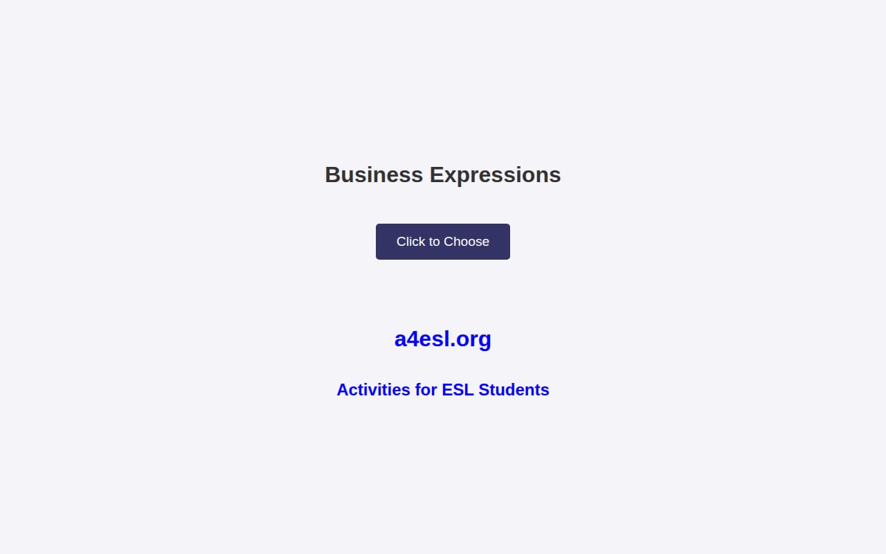 Capture d’écran de Activities for ESL Students (a4esl) (2 sur 4)