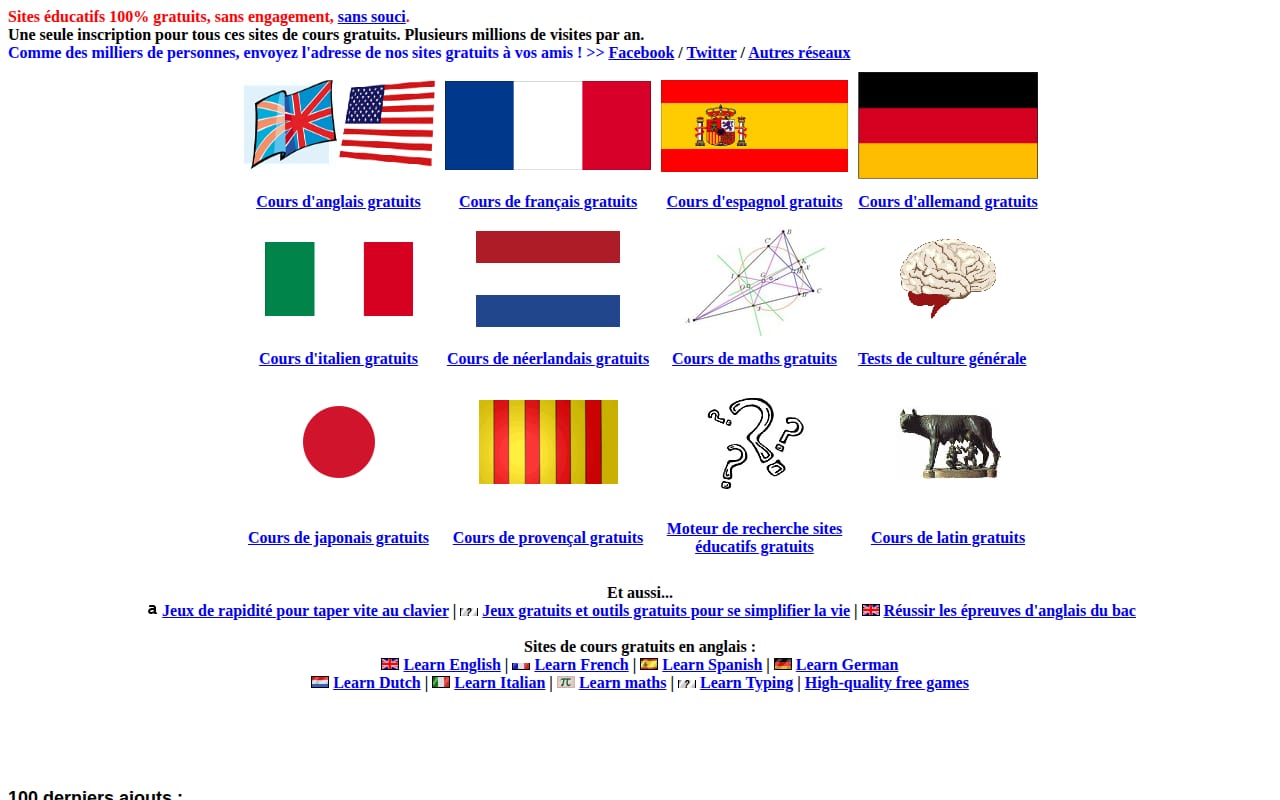 Capture d’écran de Anglaisfacile (2 sur 4)