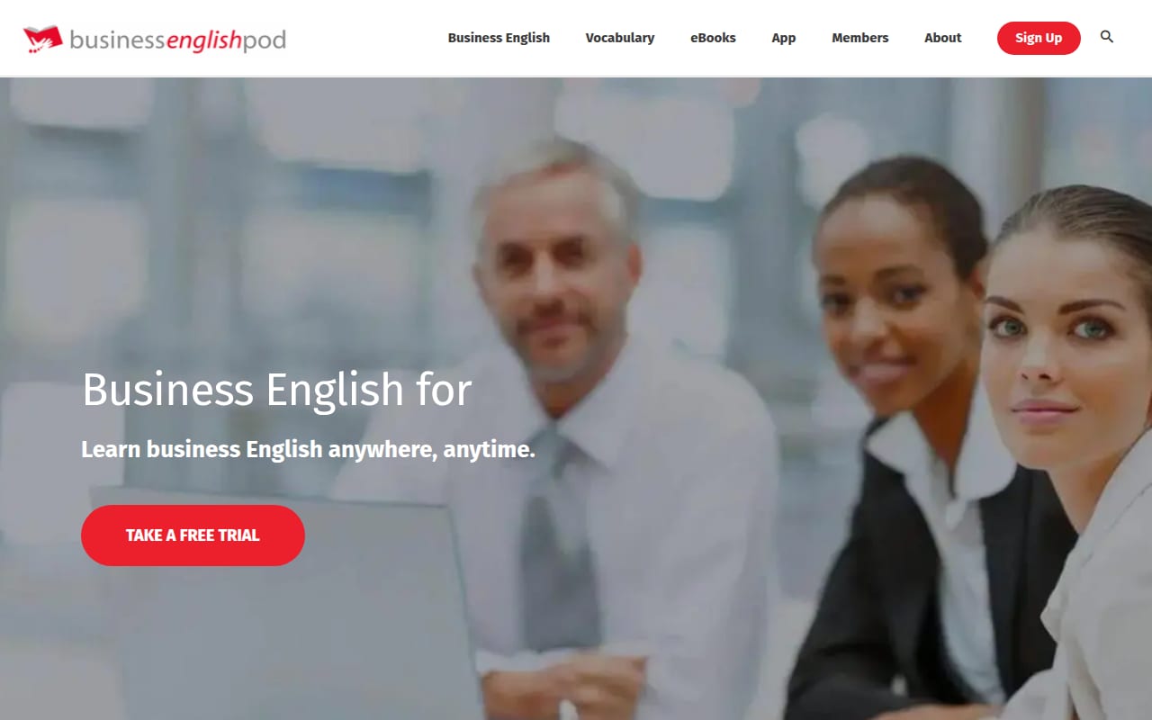 Capture d’écran de Business English Pod (1 sur 4)