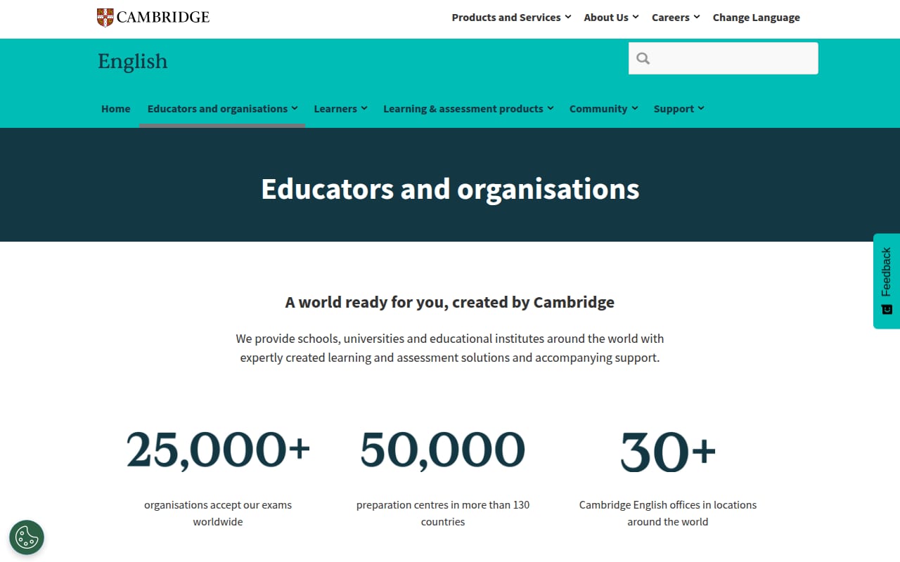 Capture d’écran de Cambridge – Test your English (3 sur 4)