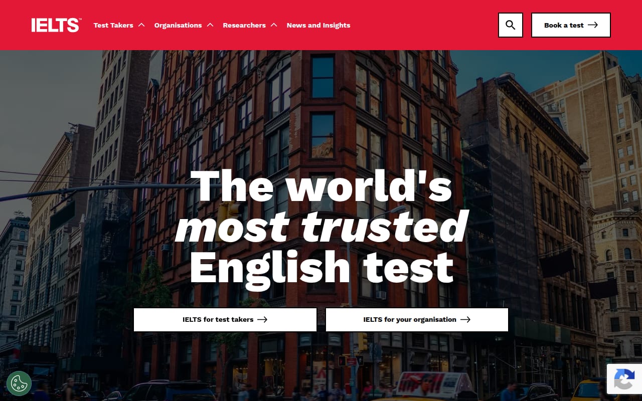 Capture d’écran de IELTS (1 sur 4)