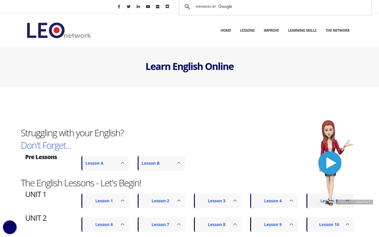 Capture d’écran de Learn English Online (1 sur 4)