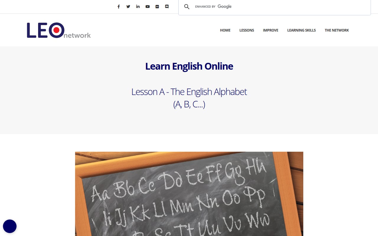 Capture d’écran de Learn English Online (2 sur 4)