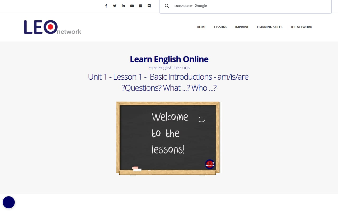 Capture d’écran de Learn English Online (3 sur 4)
