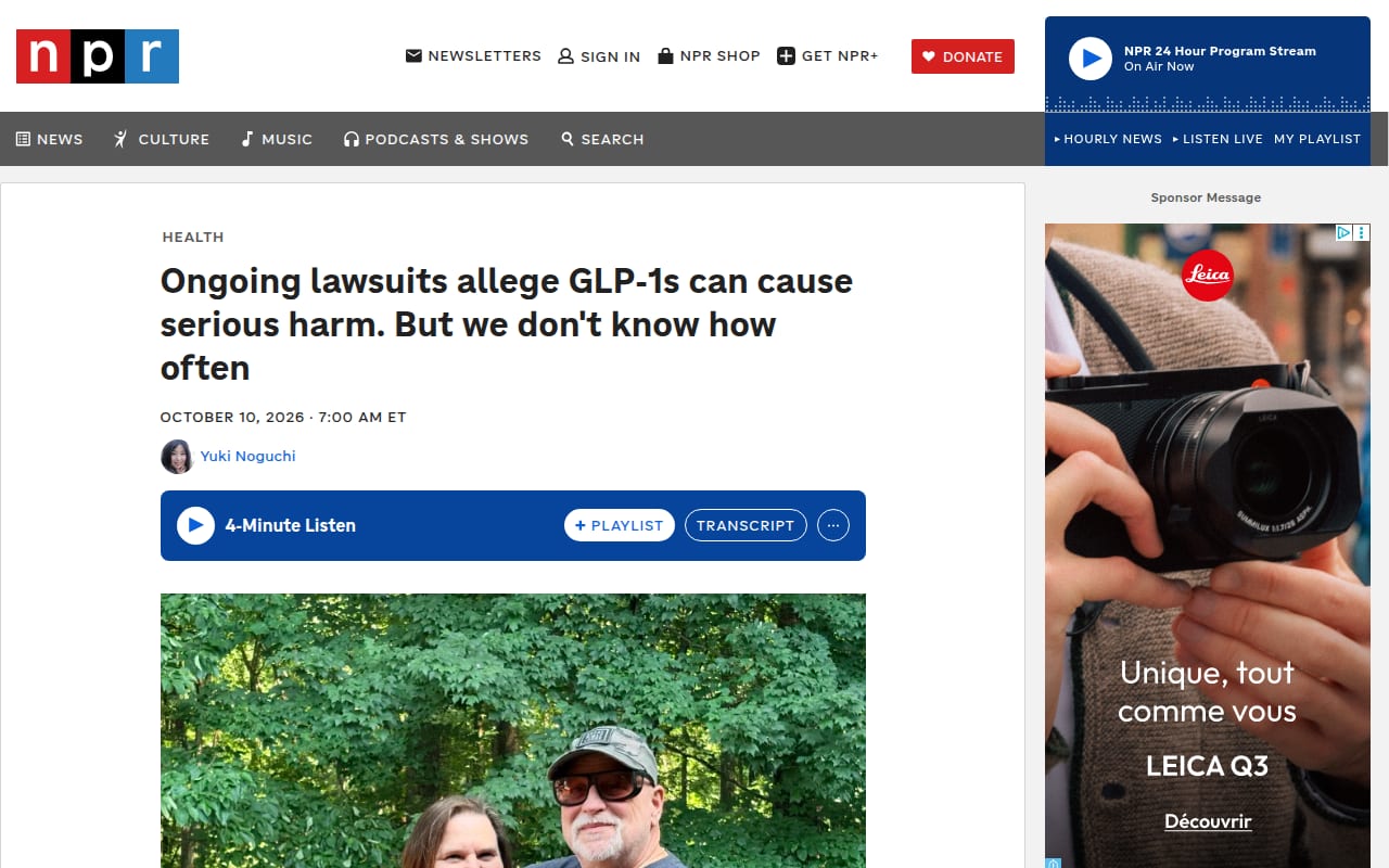 Capture d’écran de NPR (4 sur 4)