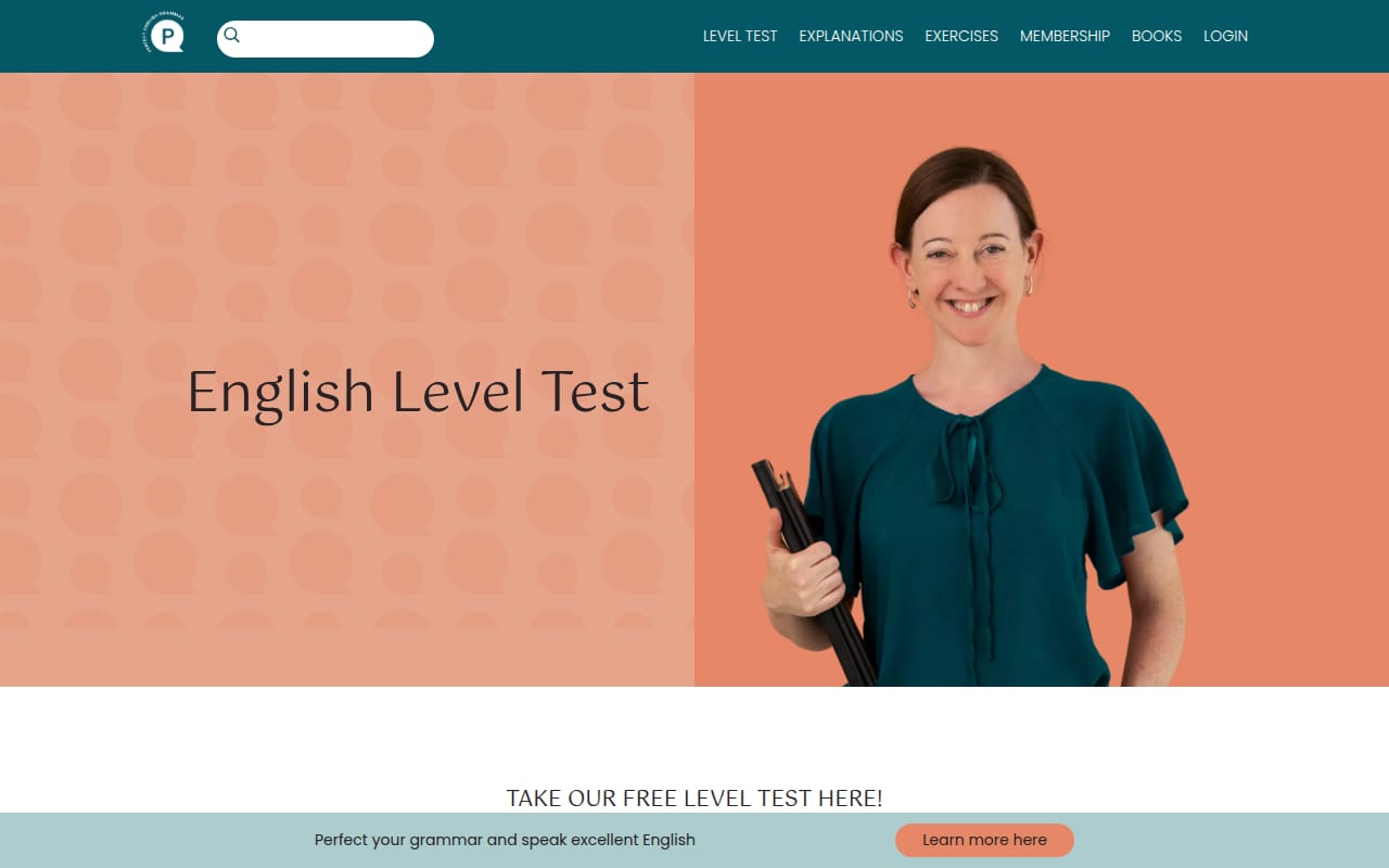 Capture d’écran de Perfect English Grammar (2 sur 4)