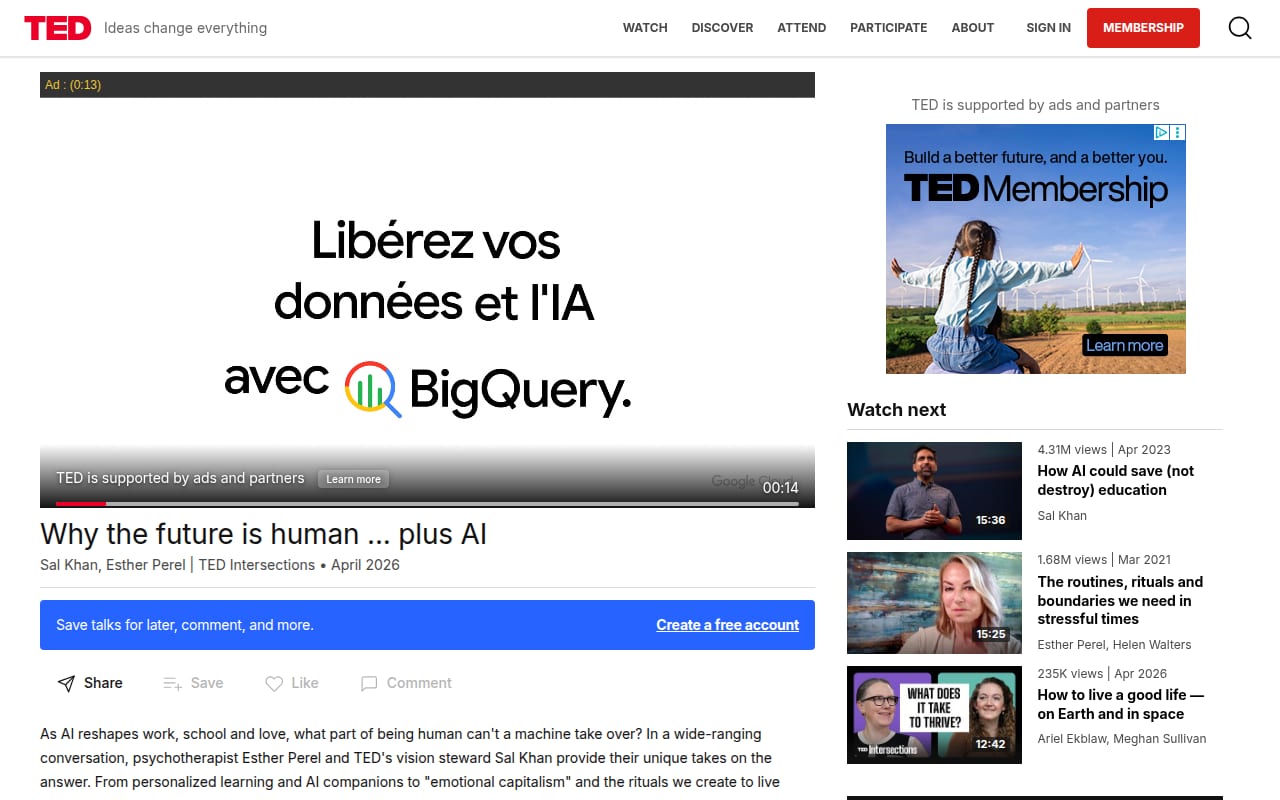 Capture d’écran de TED (3 sur 4)